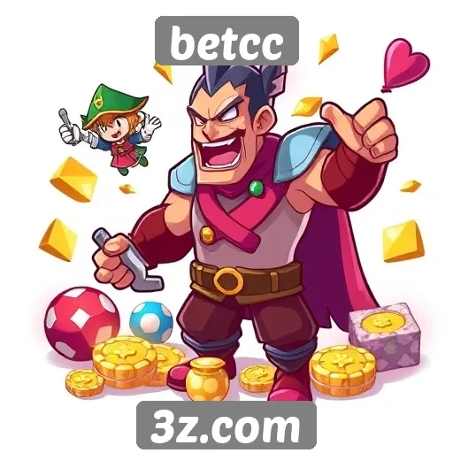 Variedade de jogos oferecidos pela plataforma betcc