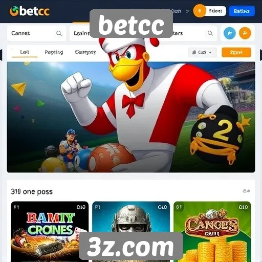 Avaliação das ofertas de jogos no site betcc