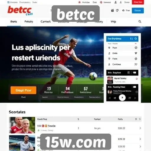 Avaliação das funcionalidades do site betcc